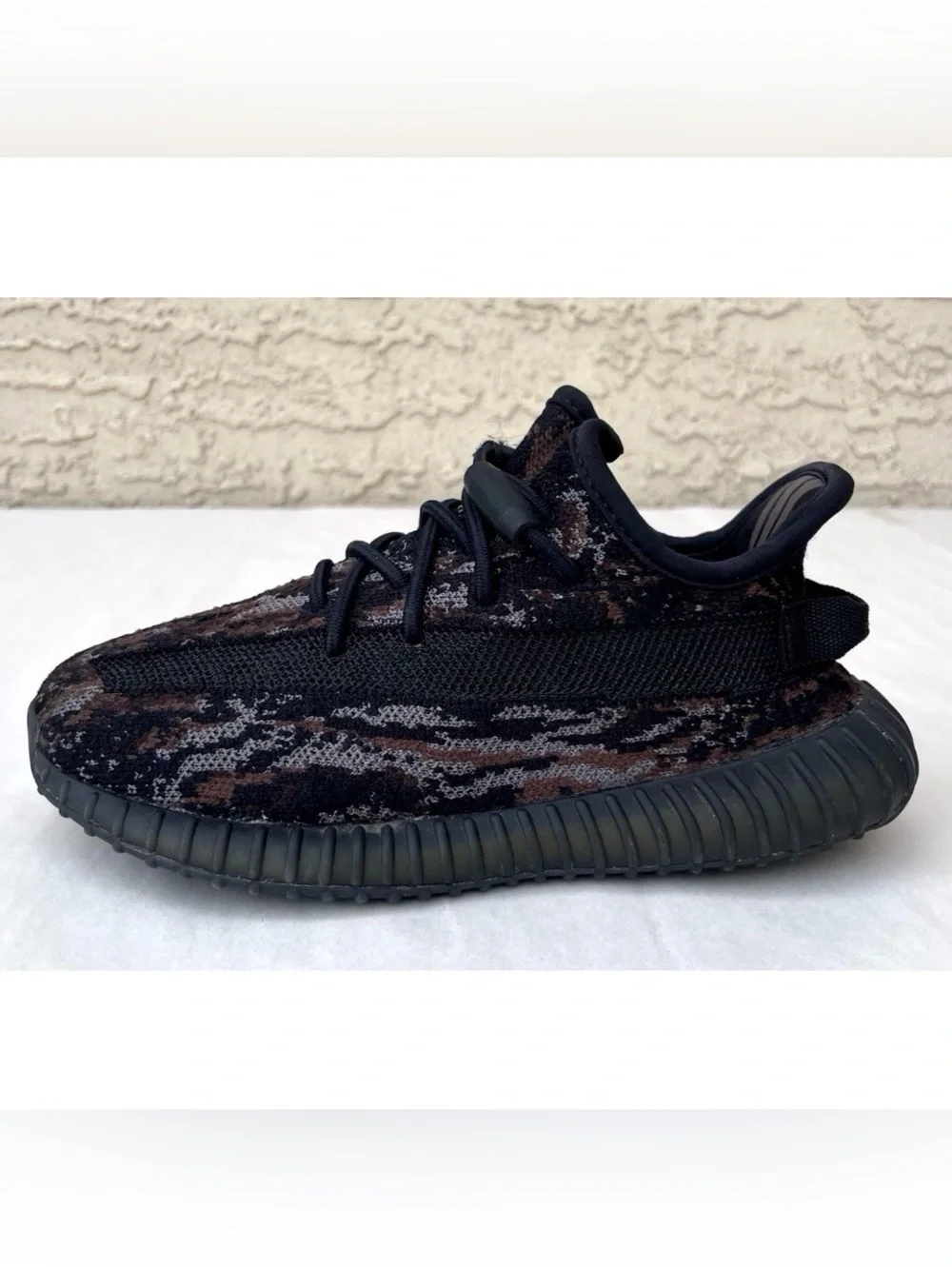 Adidas Yeezy Boost 350 V2 MX Kids Size US 12.5K Black Gray Rock Preschool GW3775